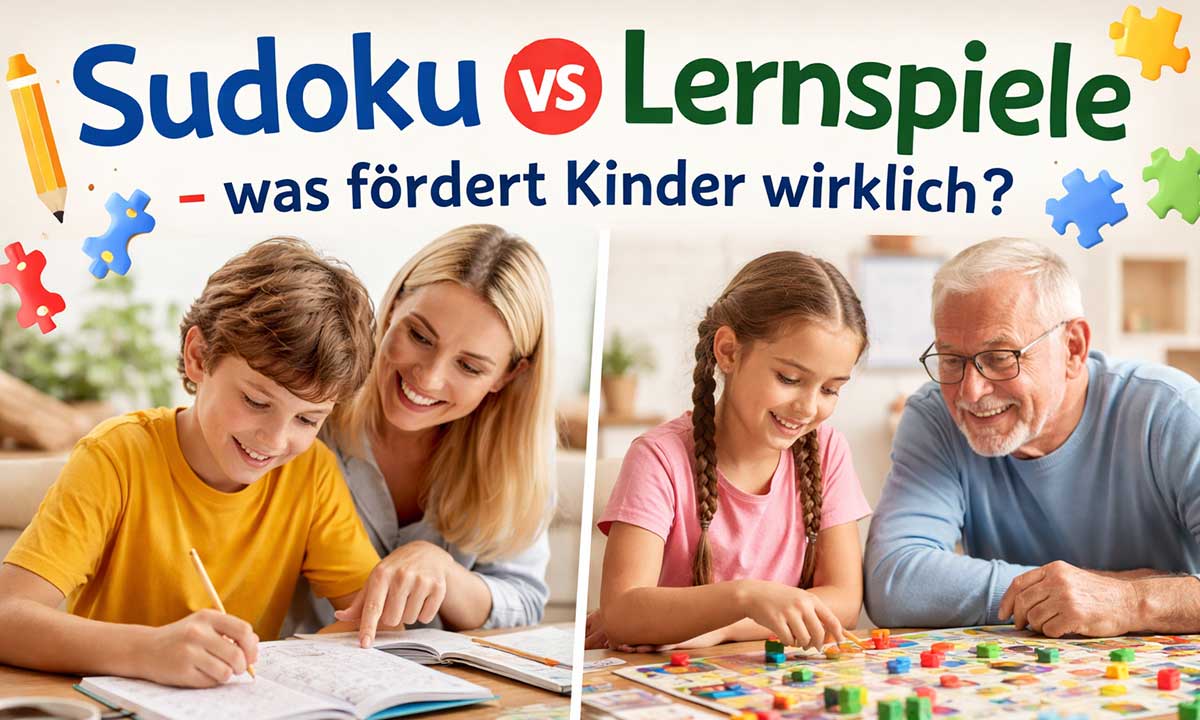 Sudoku vs Lernspiele – welche Methode stärkt die Konzentration wirklich?