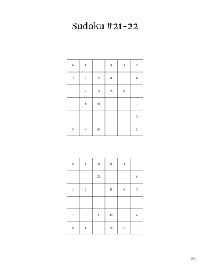 6×6 Sudoku mit mehr Struktur und Fokus im Sudoku-Buch für Erwachsene
